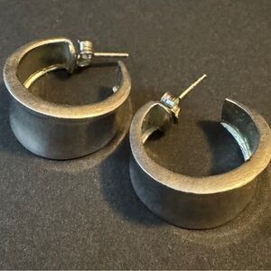 Sterling Silver Hoop Earrings